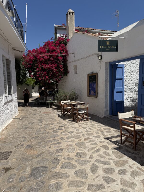 PlanetSKI in the summer, Hydra in Greece. Image © PlanetSKI
